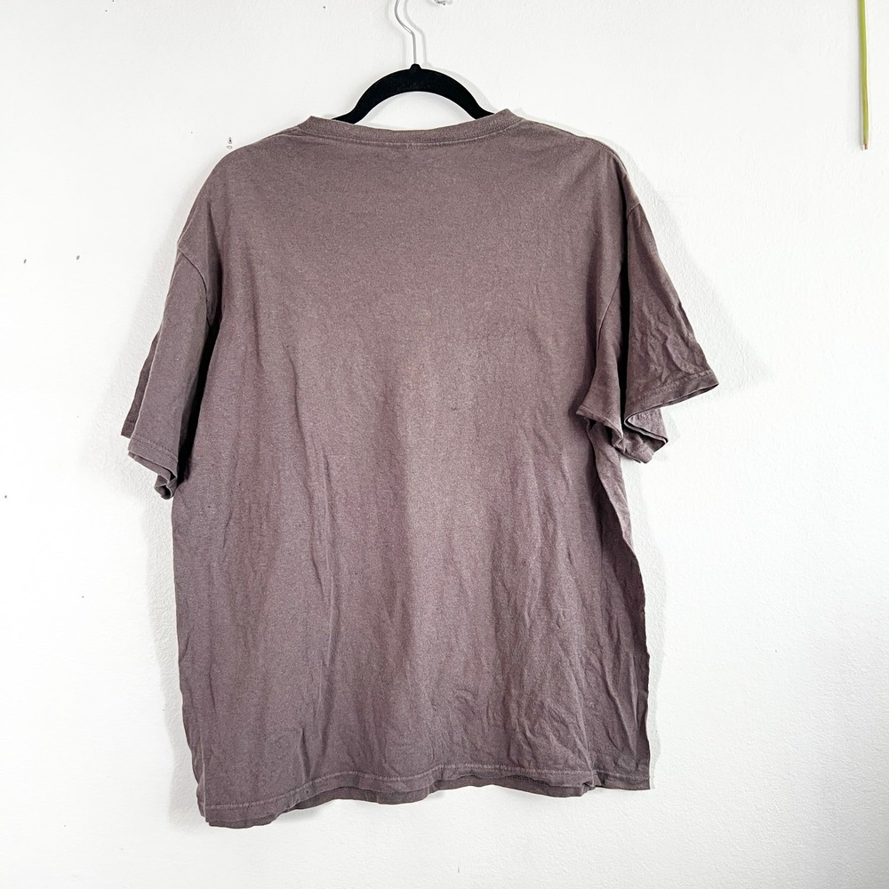 Vintage Y2K Grunge‎ Skull T Shirt Men's Large Car Biker Faded Distressed - Picture 2 of 7